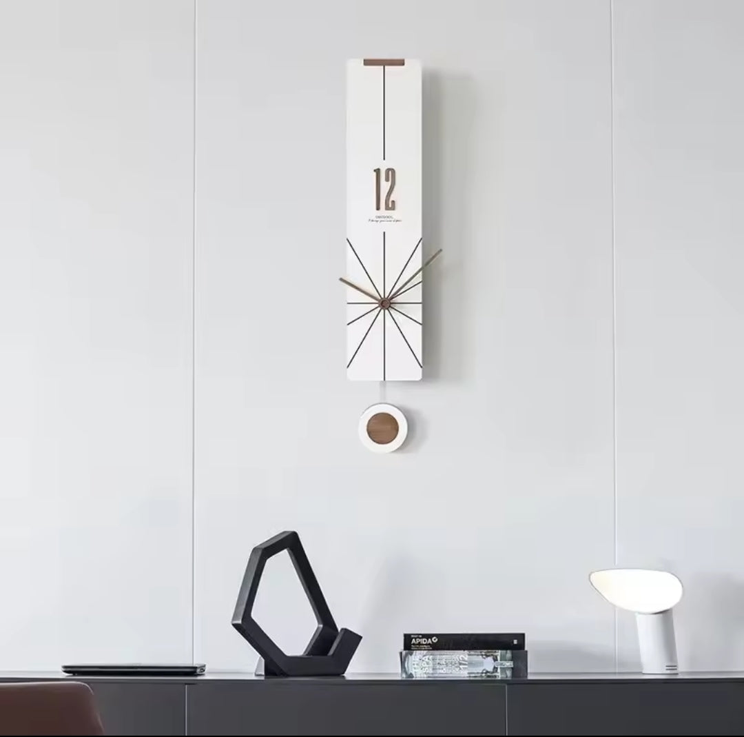 Rectangular Pendulum Wall Clock