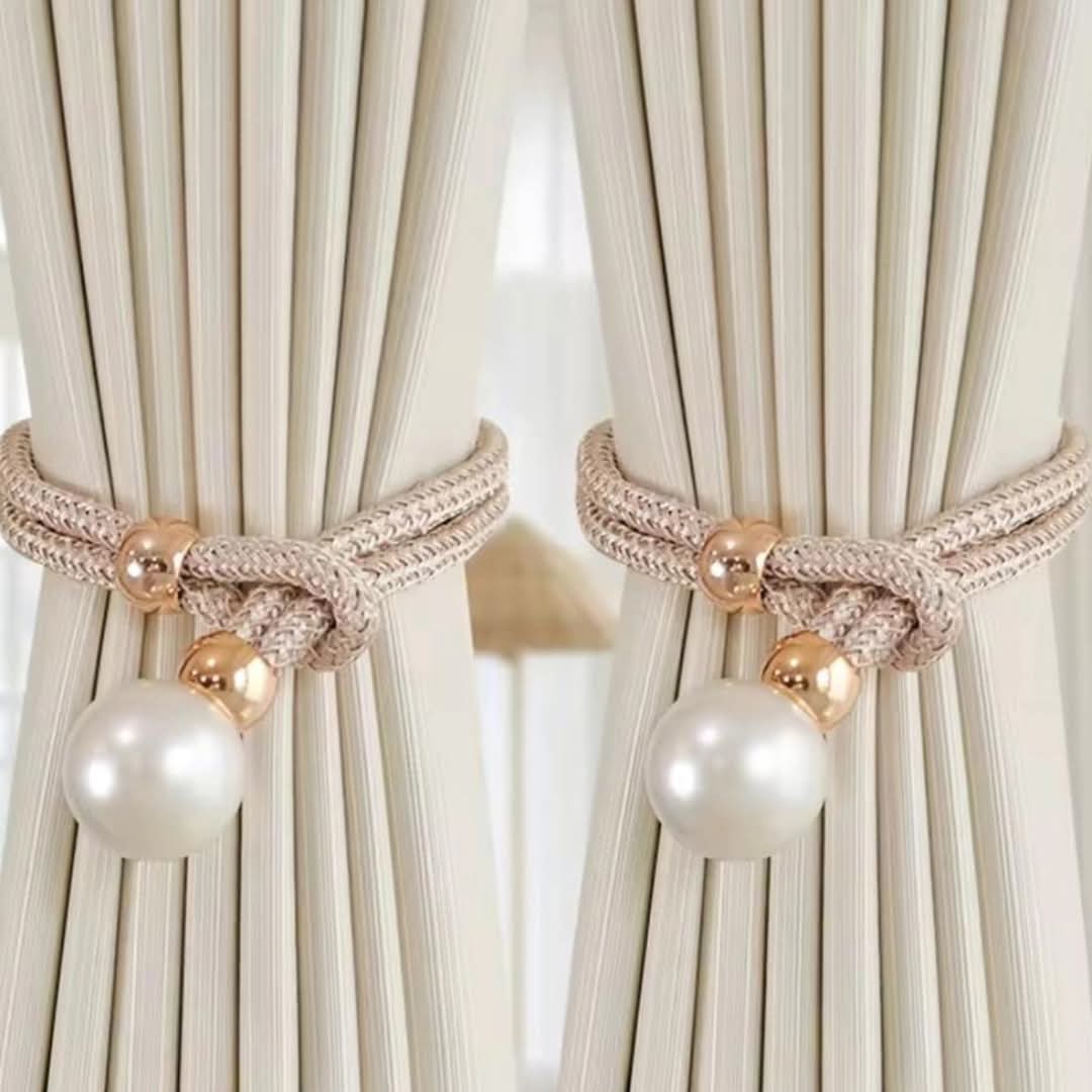 Pearl Curtain Tiebacks