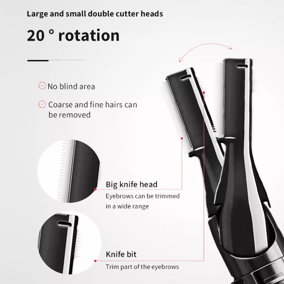 Multi-function Electric Eyebrow Trimmer and Body Shaver