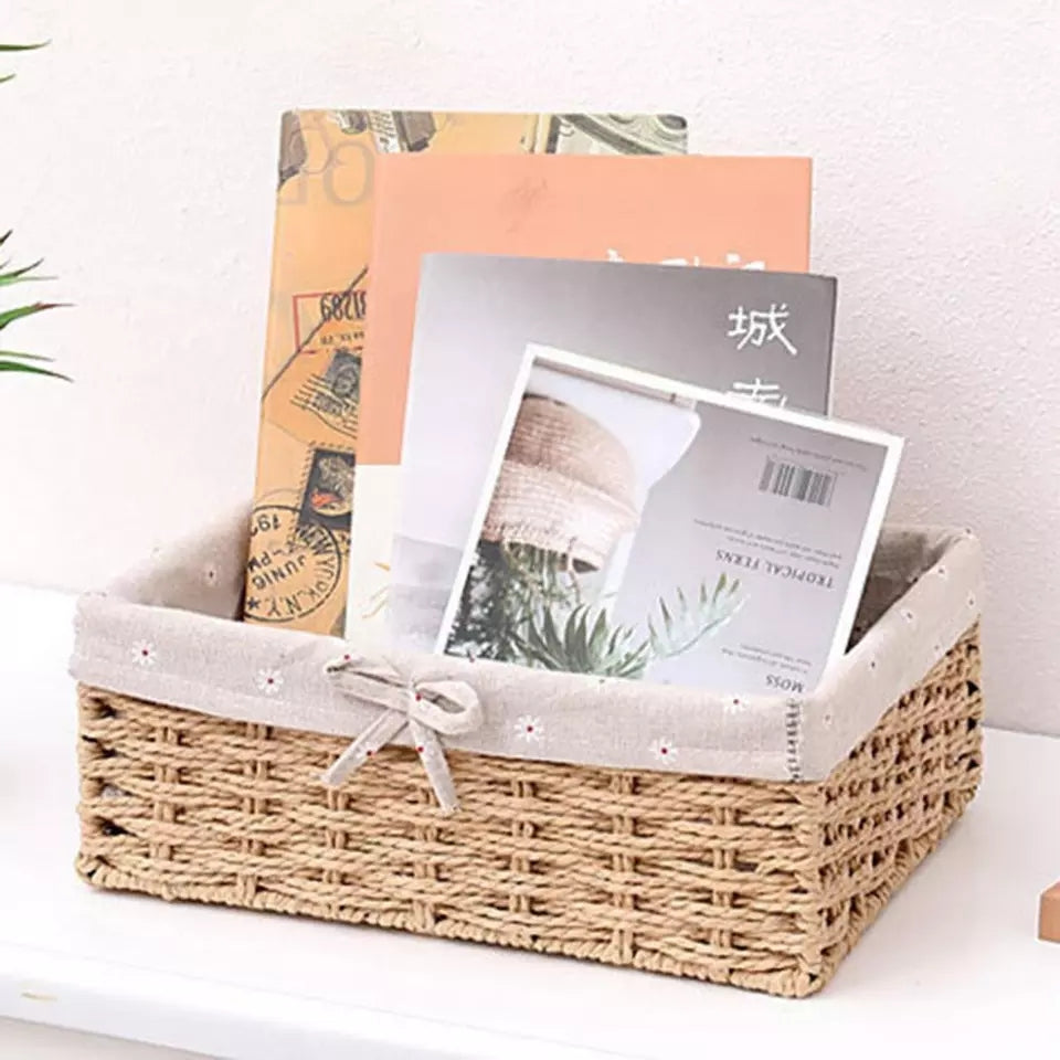 Waved African Multipurpose Storage Basket