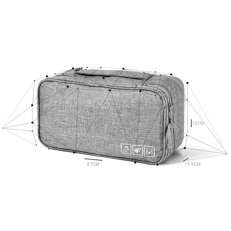 Portable Travel Undergarment Organizer
