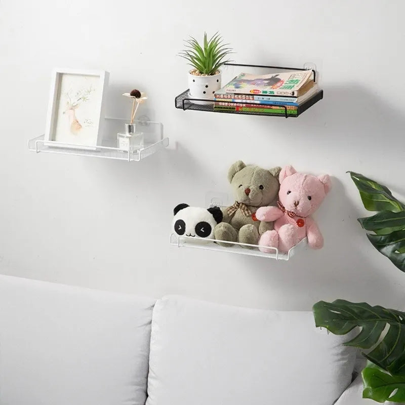 Wall Mount Router and Remote Control Storage Shelf