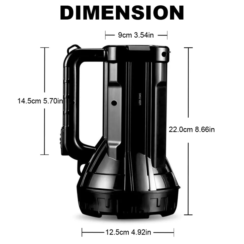 DP LED Light Portable Rechargeable Search Light DP7320