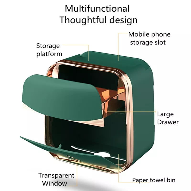 Multifunctional Nordic Tissue Storage Box