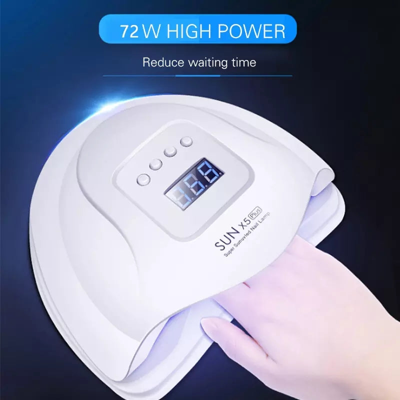Professional 120W UV/LED Gel Nail Polish Lamp Dryer