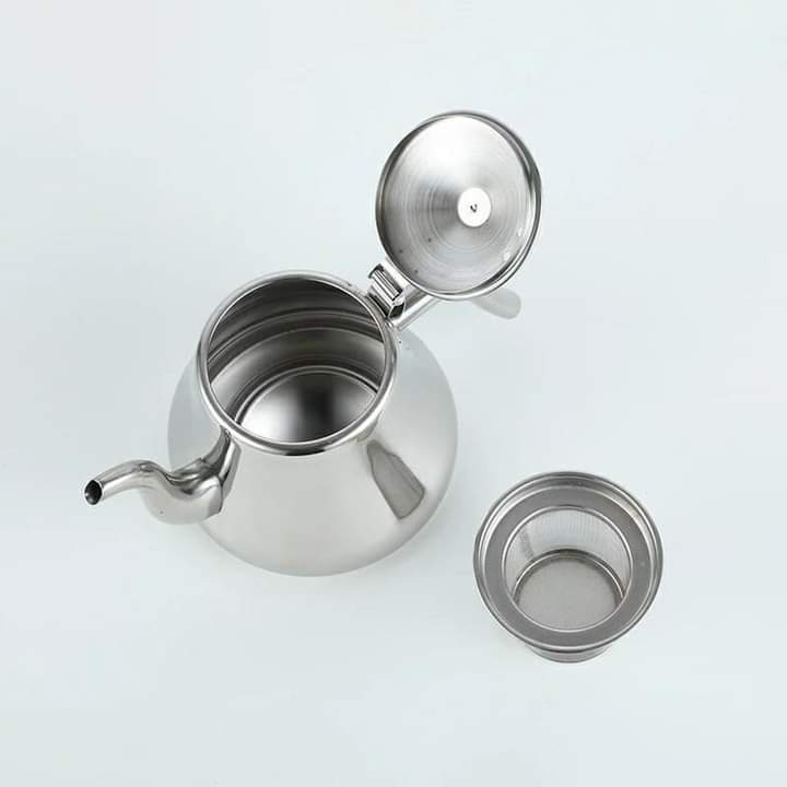 Premium Stainless Steel Tea Kettle with Integrated Infuser
