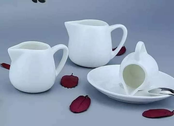 CreamJug Ceramic milk cups-2pc set