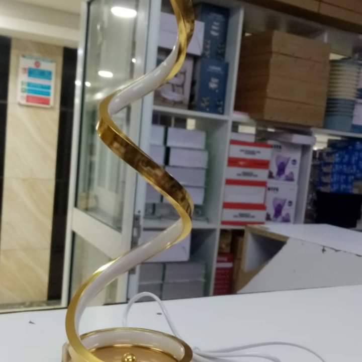 LED Spiral Decorative Table Lamp