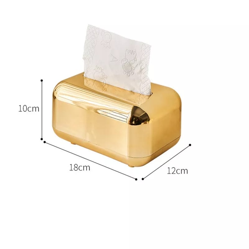 Silver Metal Serviette Napkin Holder