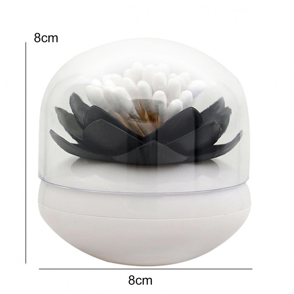 Lotus Cotton Swab and Toothpick Holder