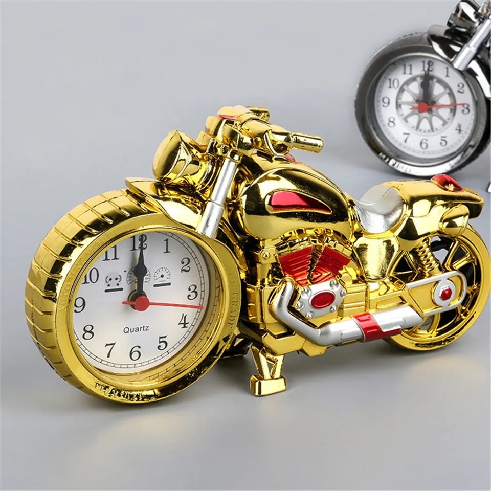 Creative Retro Motorcycle Vintage Alarm Clock