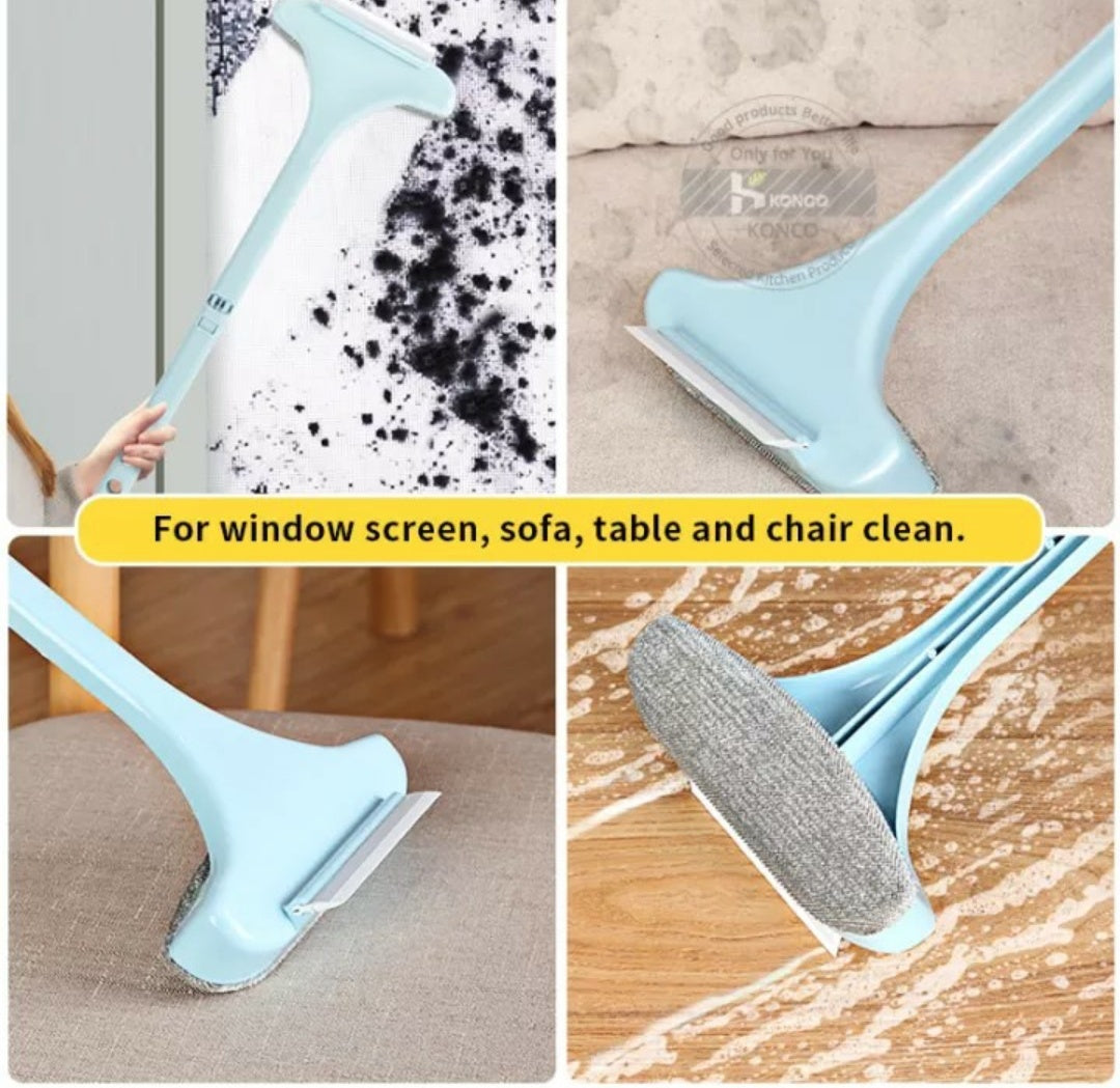 Multifunctional Screen and Window Cleaning Brush
