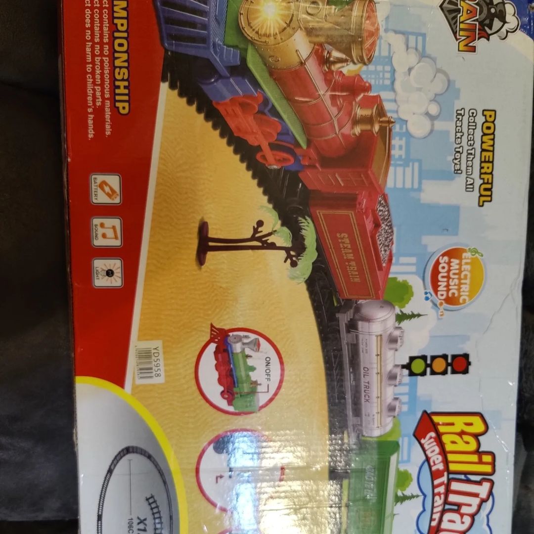 Battery operated kids electric train