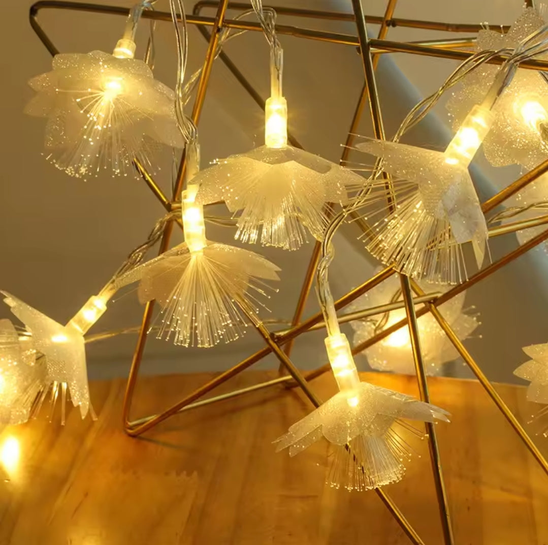 10M LED Christmas Fiber Optic Dandelion Fairy String Lights