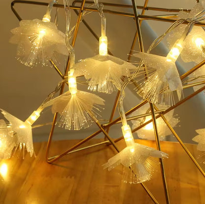 10M LED Christmas Fiber Optic Dandelion Fairy String Lights