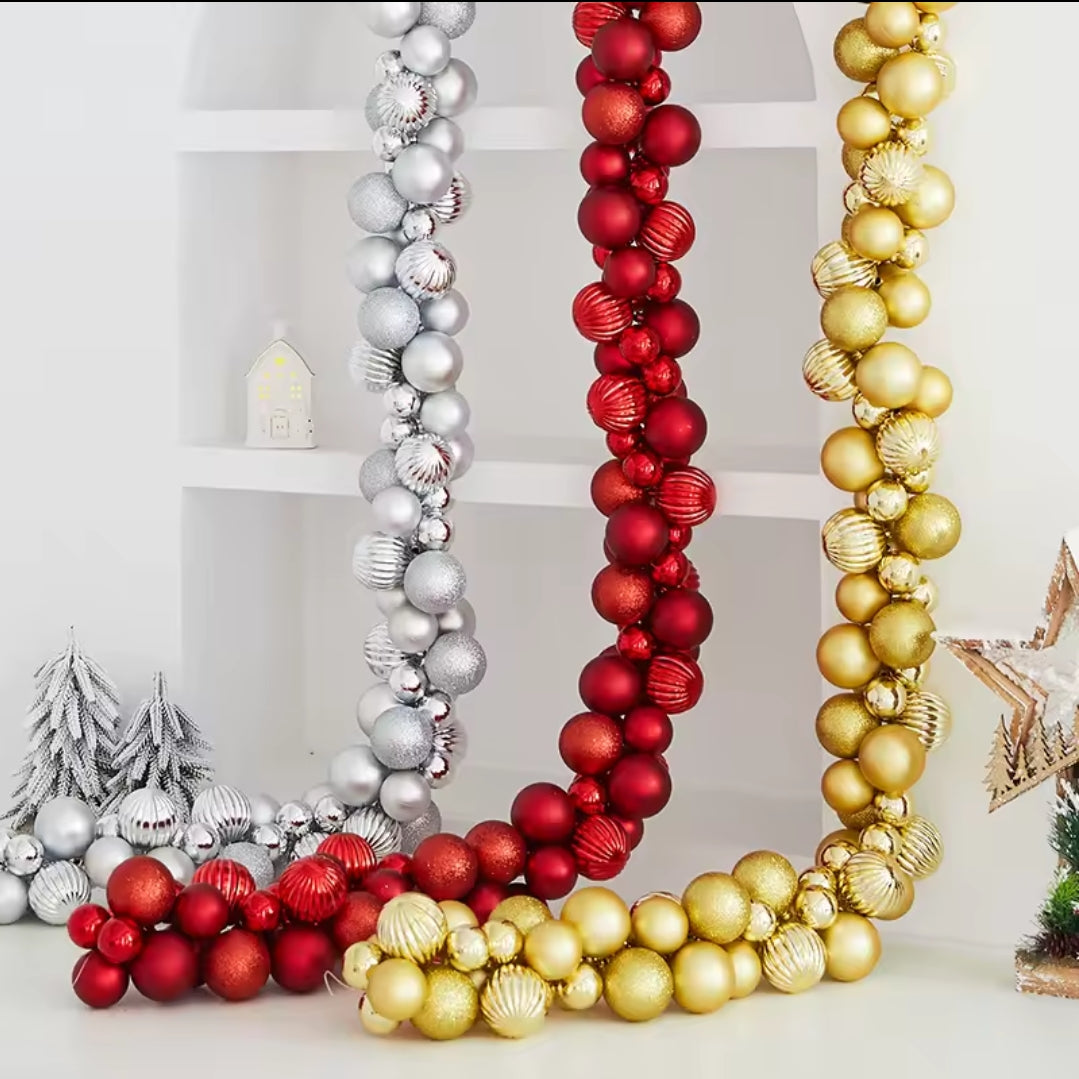 1.8m Christmas Tree Decor Ball String Garland