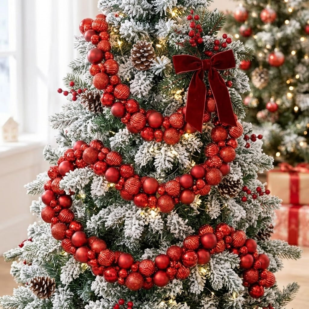 1.8m Christmas Tree Decor Ball String Garland