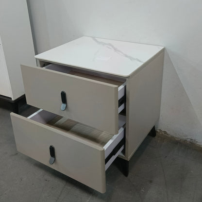 Marble Top Bedside Cabinet