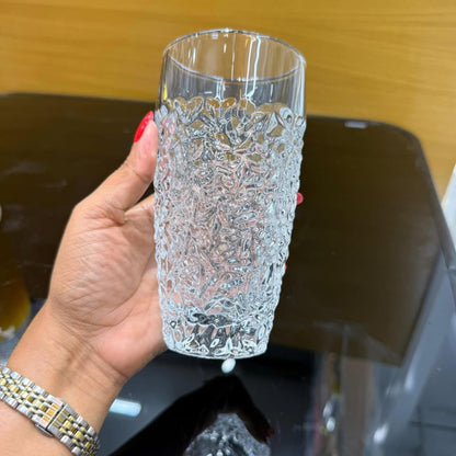 6Pcs Clear Transparent Glassware