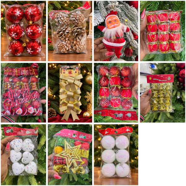 Complete Christmas Tree Decoration Package