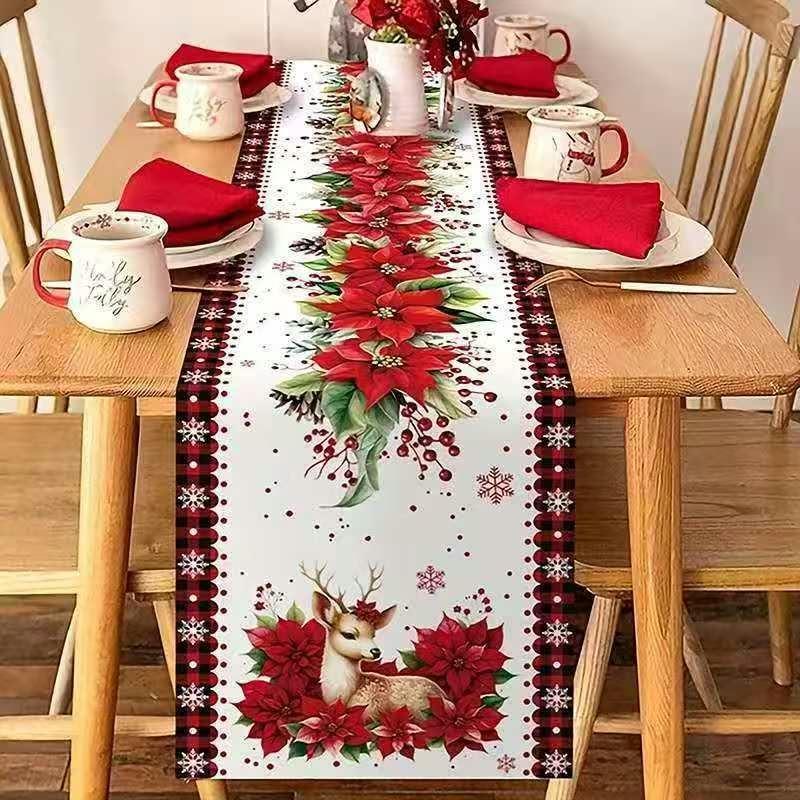 Light Polyester Table Runner |35×180cm
