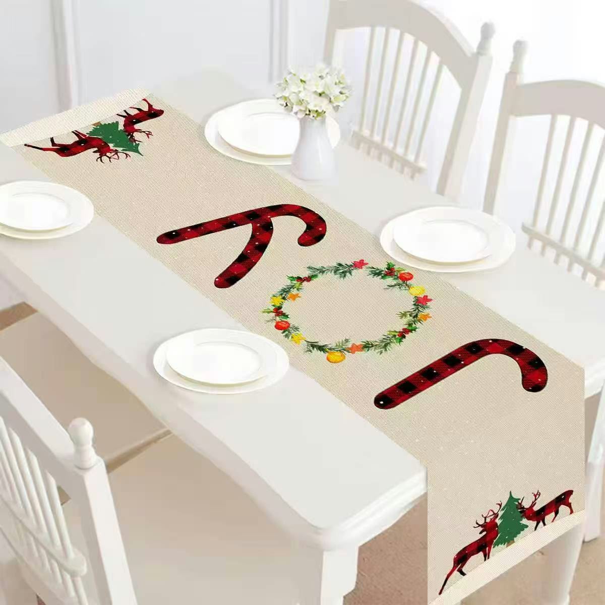 Light Polyester Table Runner |35×180cm