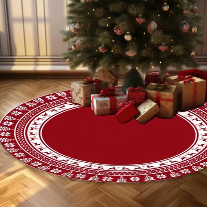 90cm Printed Christmas Tree Skirt