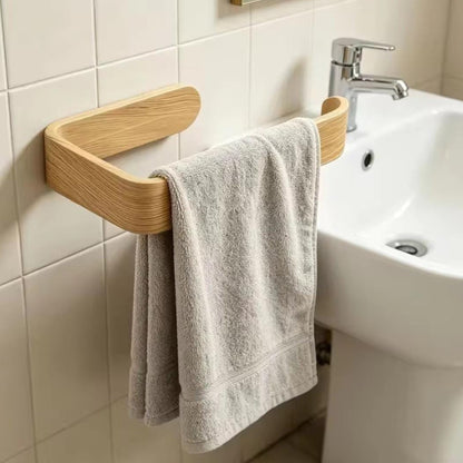 Bamboo Tissue and Towel Holder