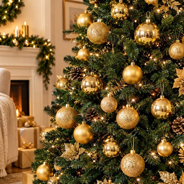 101Pcs Christmas Tree Ball Ornaments