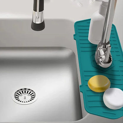 Silicone sink mat