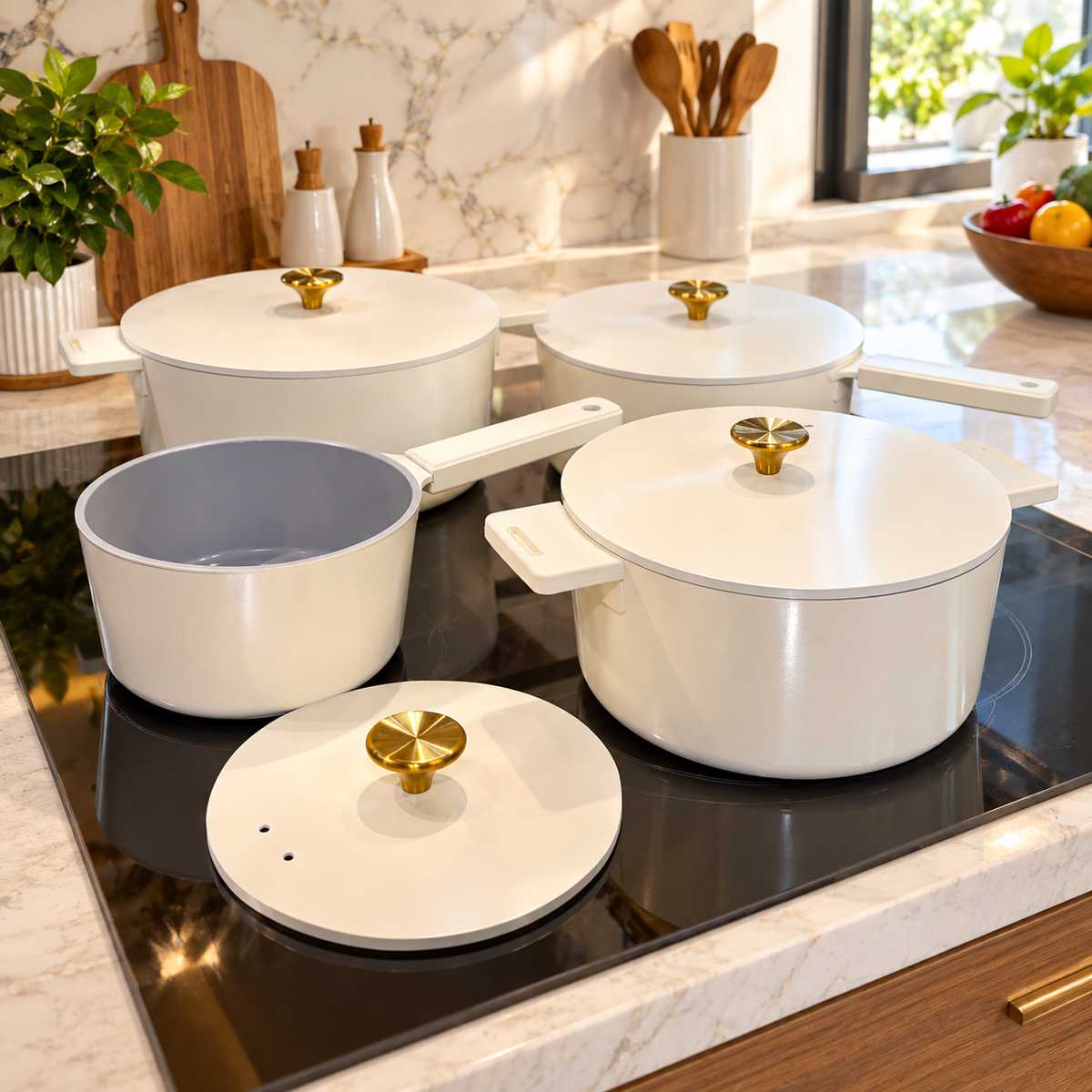 14Pcs Cast Aluminium Cookware Set in Nairobi 