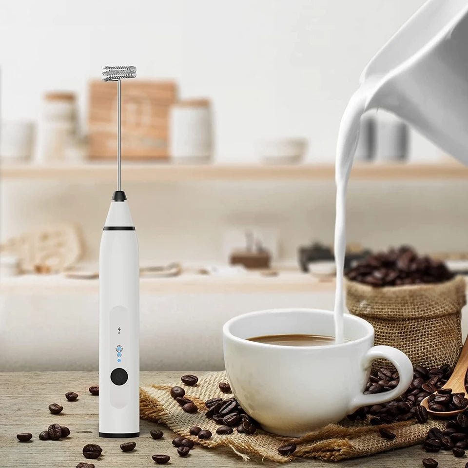 2 in 1 Rechargeable frother