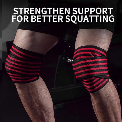 Gym Knee wraps pair