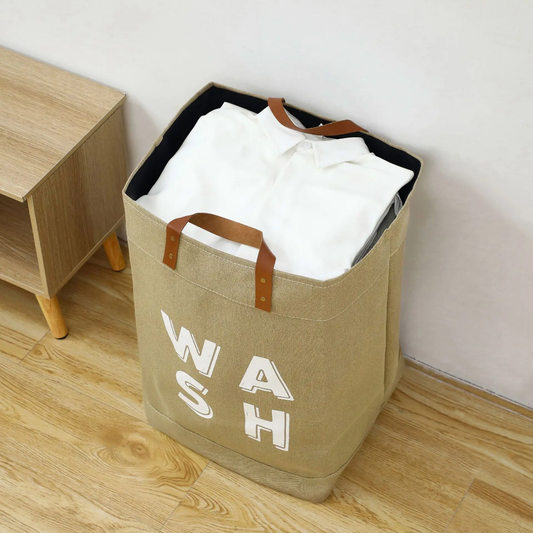 Fabric laundry baskets