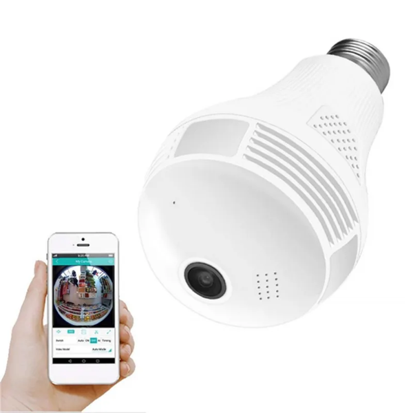 Nanny camera wifi bulb