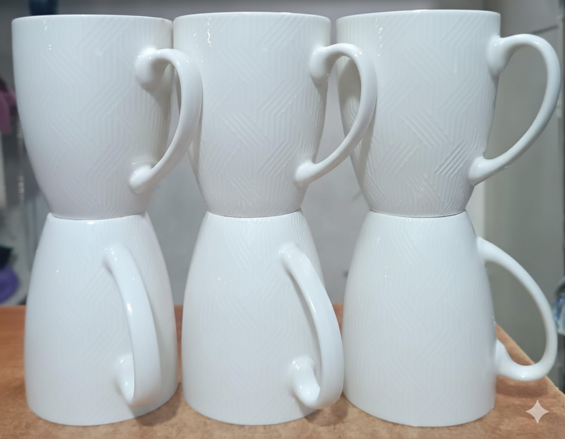 Ceramic tea cups