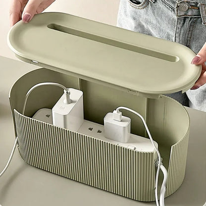 Large plug storage box/ cable wire organizer,case storage