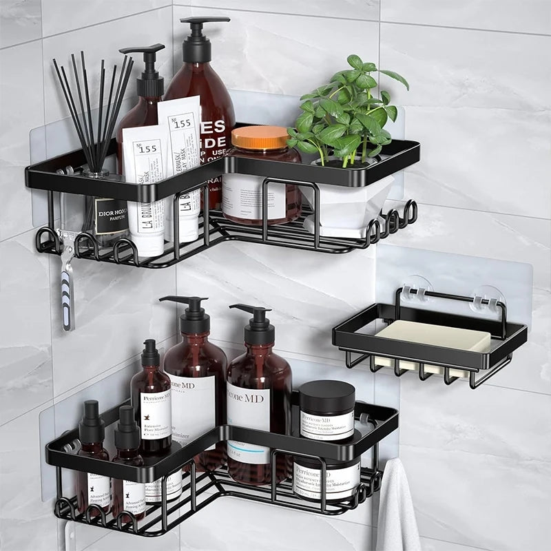 3pcs Set Shower Caddy Shelf