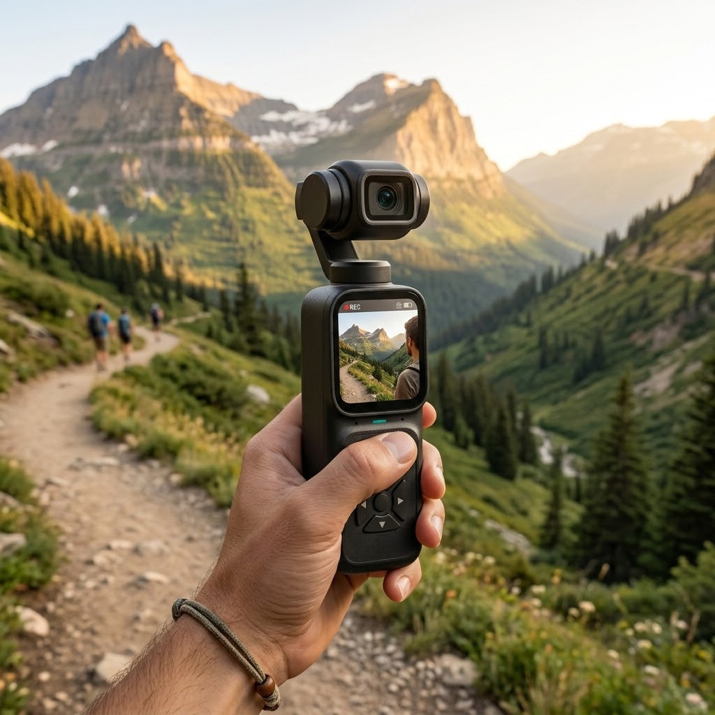 Rotating Travel Vlog Pocket Camera in Nairobi Gem Home 