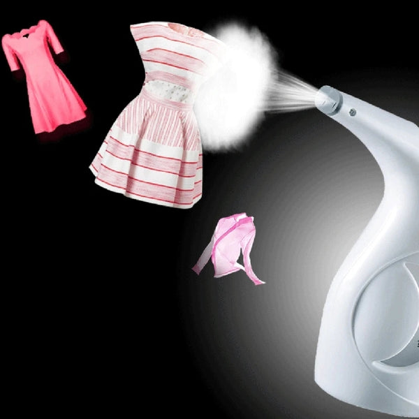 Dual-Purpose Handheld Garment and Facial Steamer