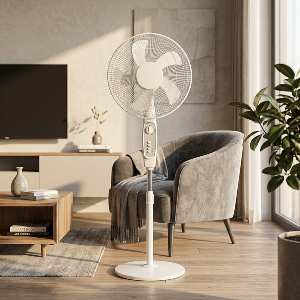 Sanford 18 Inch Stand Pedestal  Fan with 60W Motor and 3 Speed Control SF938SFN