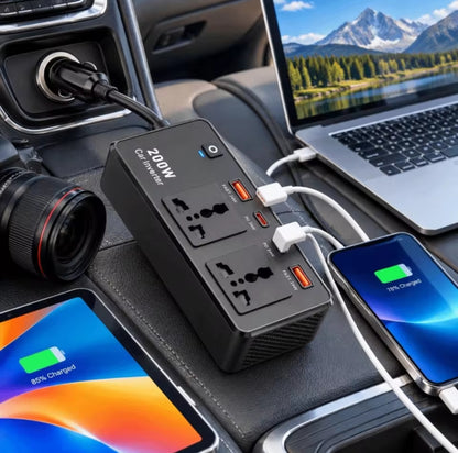 200W Car Socket  Travel Adaptor in Nairobi Gem Home Accessories 