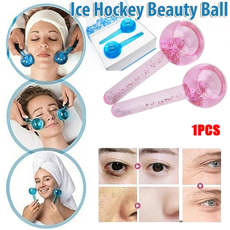 Ice ball for facial