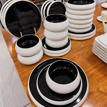 24Pcs Double Glaze Ceramic Dinnerware Set in Nairobi 