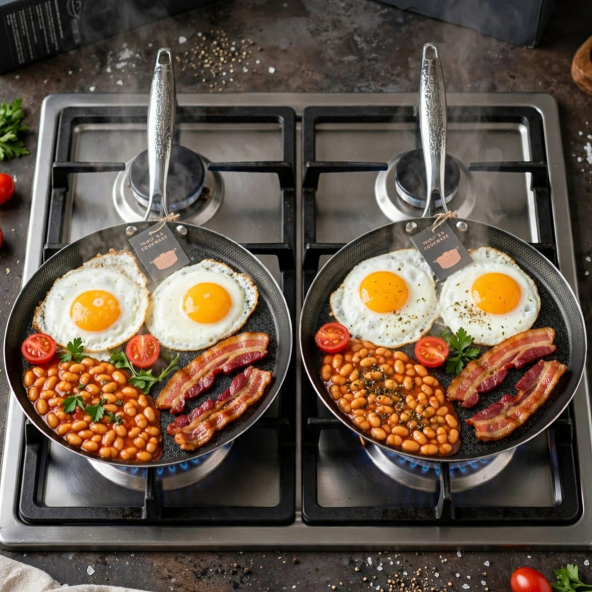 28Cm Flat Skillet Griddle Pan