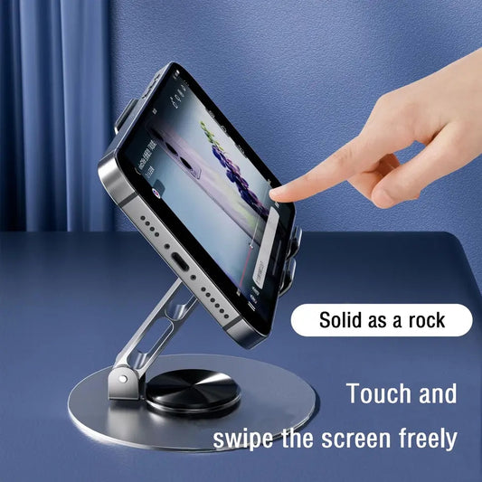 Aluminium phone stand