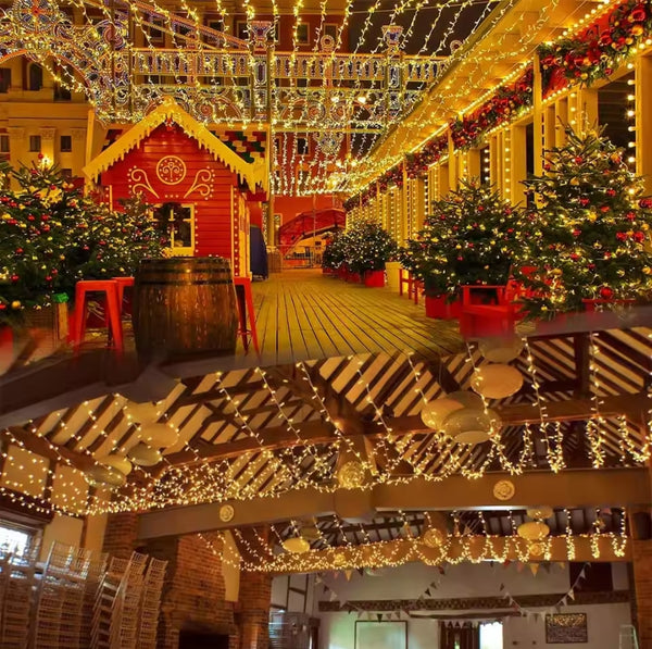 32m Solar Christmas Fairy String Lights Gha