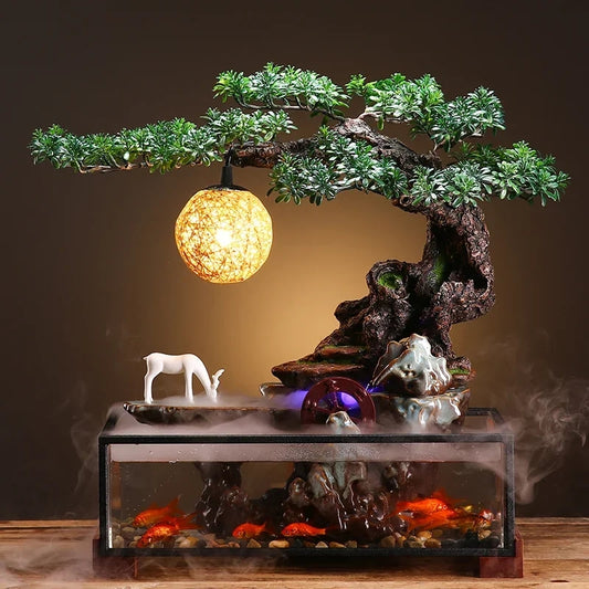 Fountain decor / acquarium