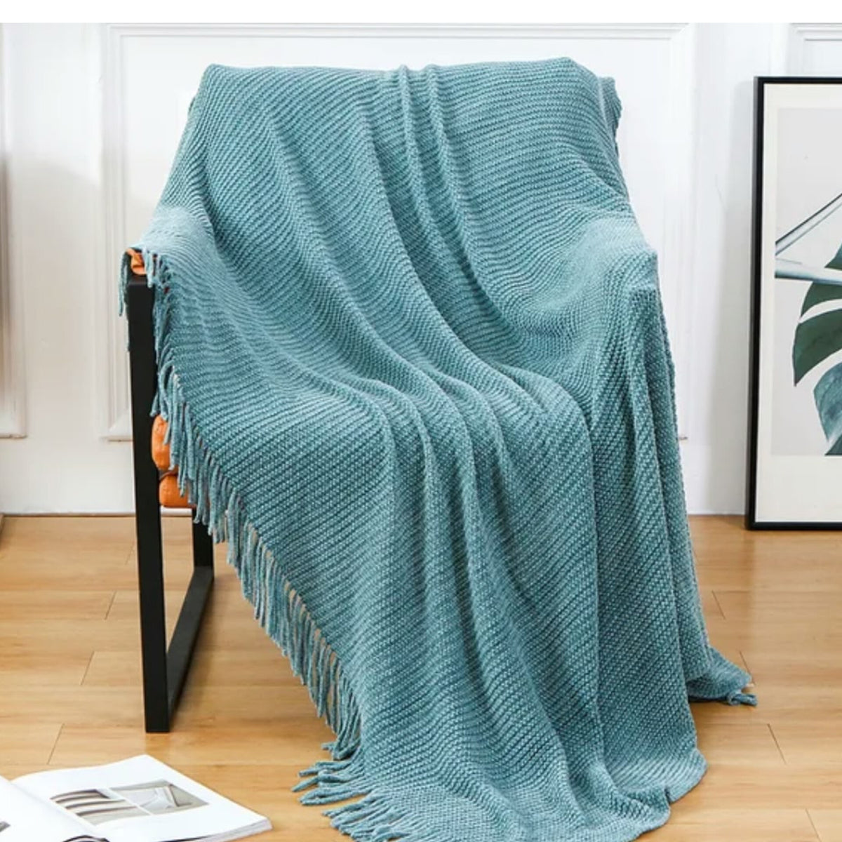 4*6  Knittted Throw Blanket