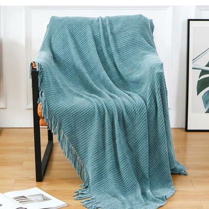 4*6  Knittted Throw Blanket